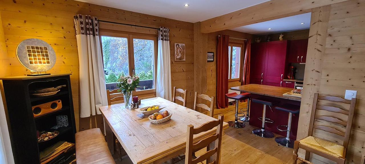 Chalet Brimborion Champéry Extérieur photo
