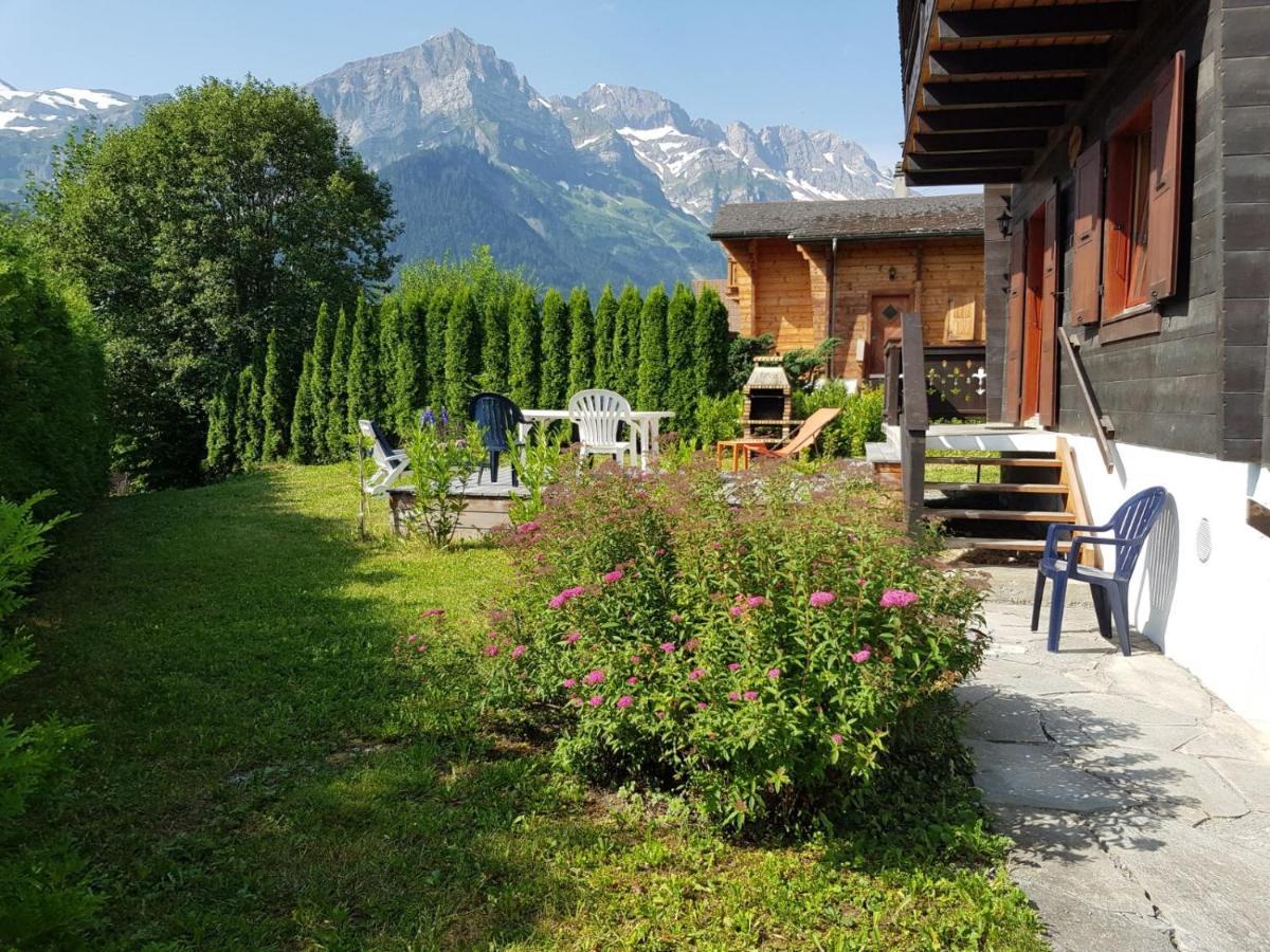 Chalet Brimborion Champéry Extérieur photo